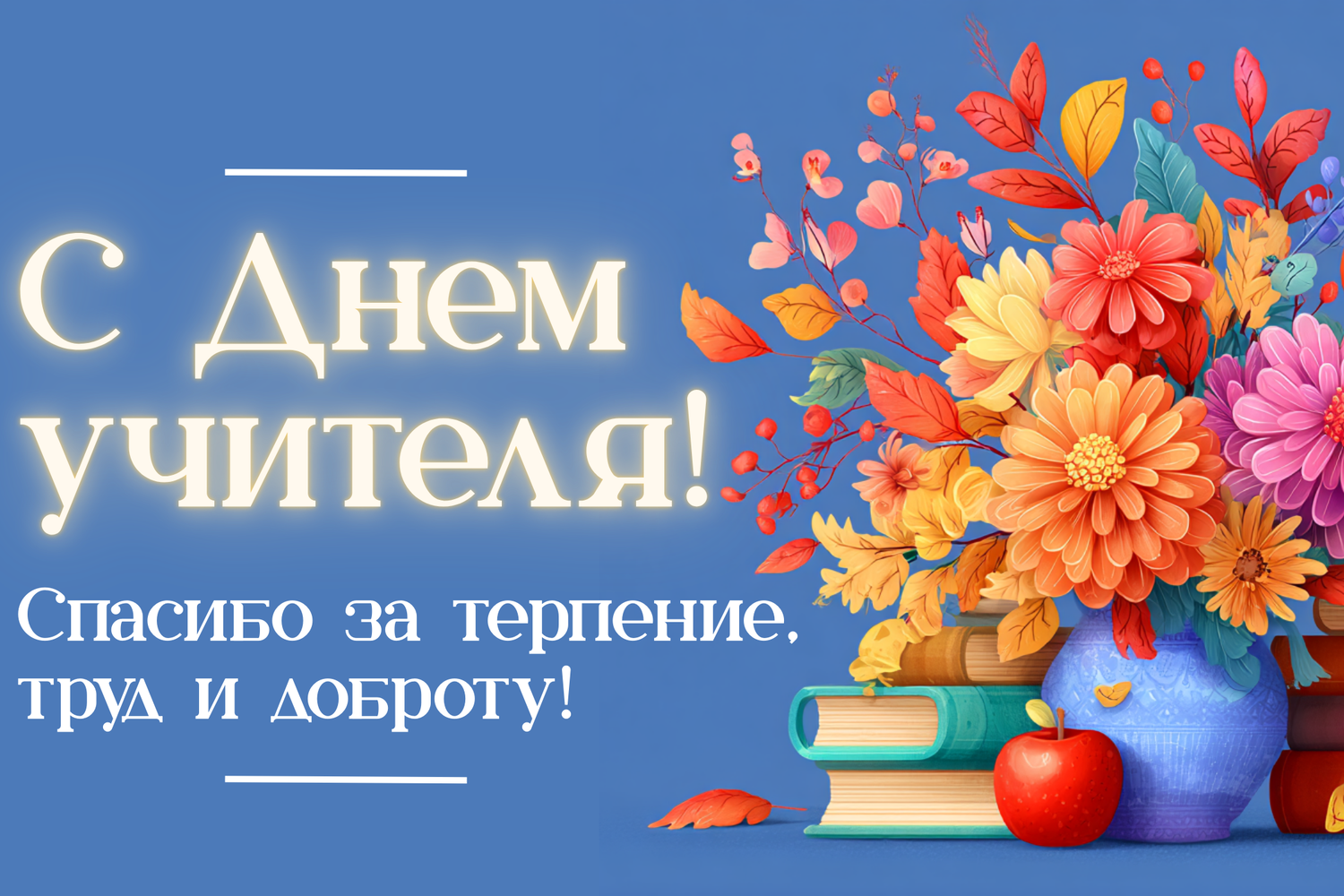 С днем учителя 2025